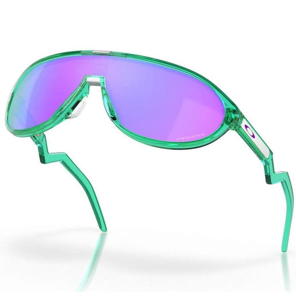 Óculos de Sol Oakley CMDN Translucent Celeste W Prizm Violet Verde 2