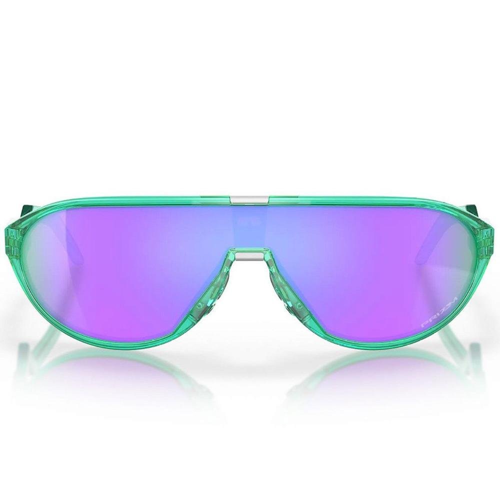Óculos de Sol Oakley CMDN Translucent Celeste W Prizm Violet Verde 5