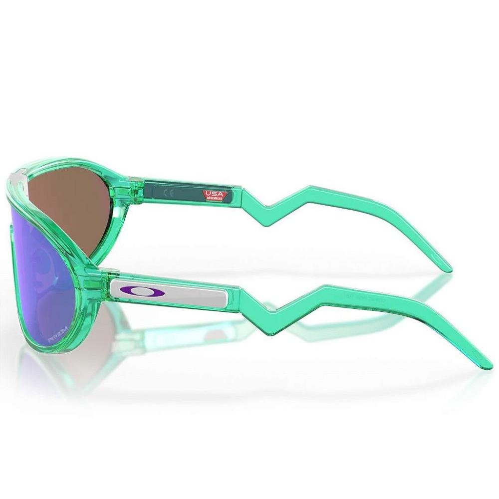 Óculos de Sol Oakley CMDN Translucent Celeste W Prizm Violet Verde 6