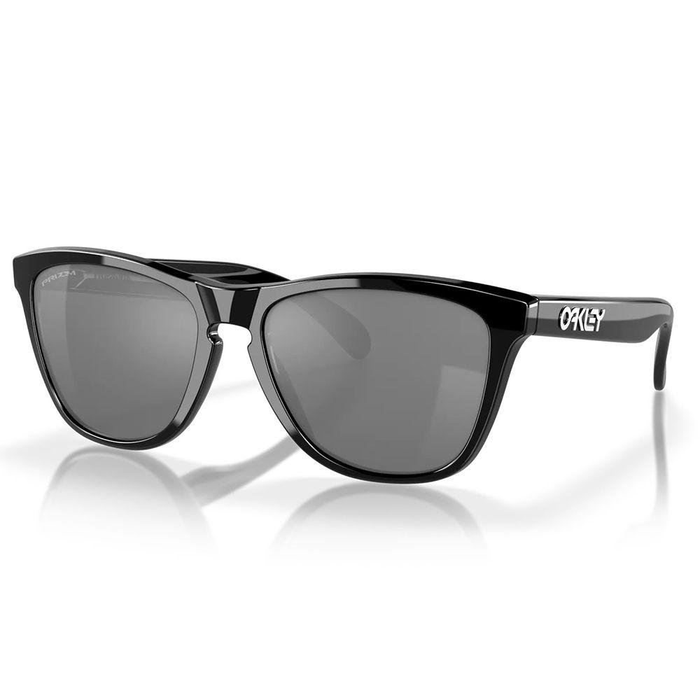 Óculos de Sol Oakley Frogskins Polished Black Prizm Black Preto 1