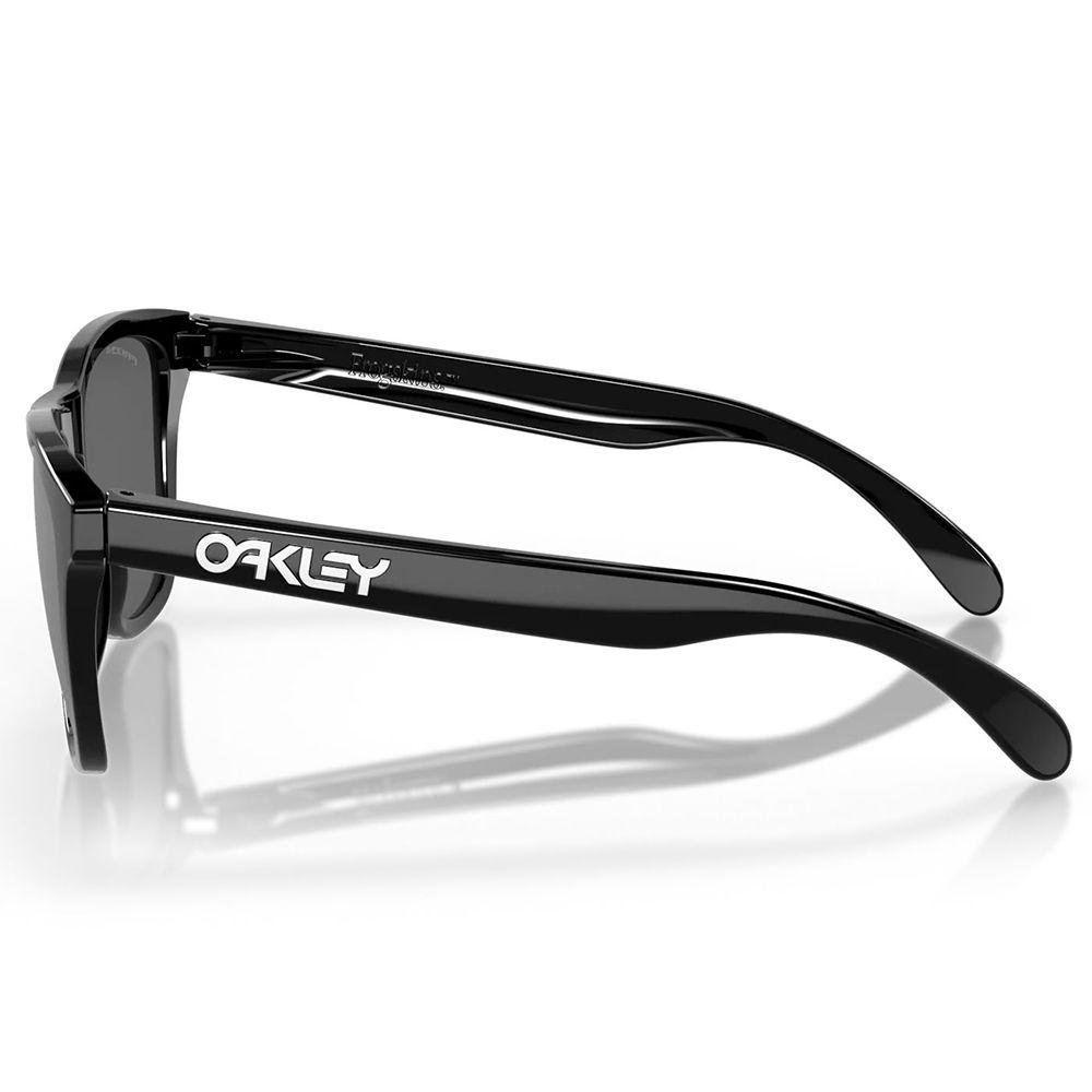 Óculos de Sol Oakley Frogskins Polished Black Prizm Black Preto 2
