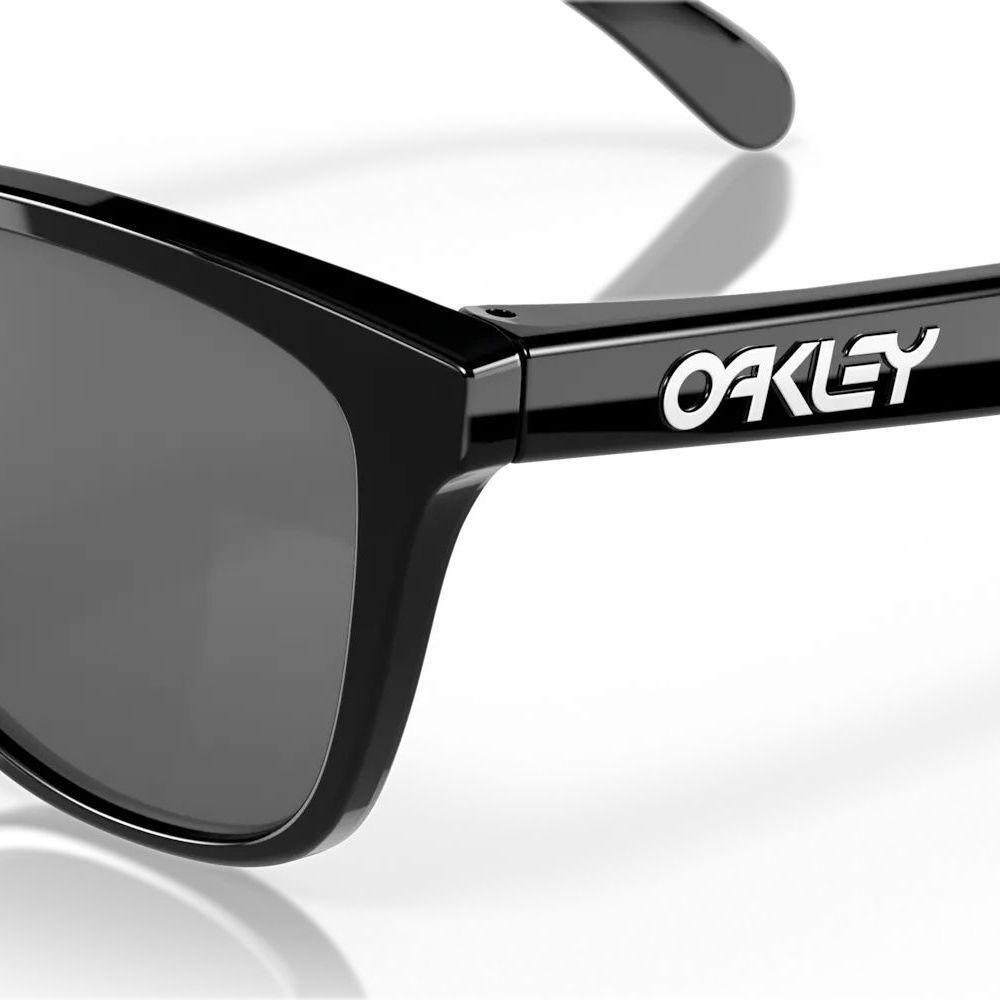 Óculos de Sol Oakley Frogskins Polished Black Prizm Black Preto 4