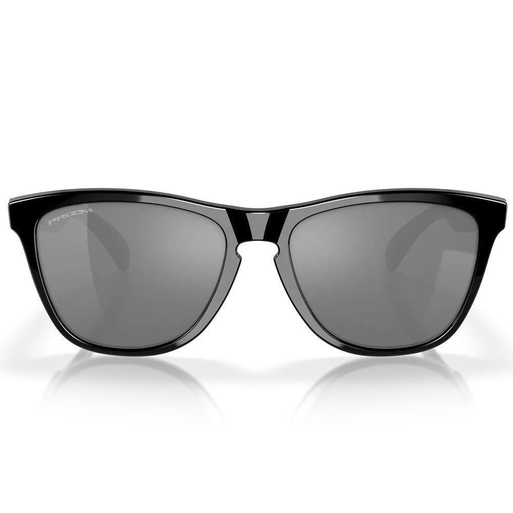 Óculos de Sol Oakley Frogskins Polished Black Prizm Black Preto 8