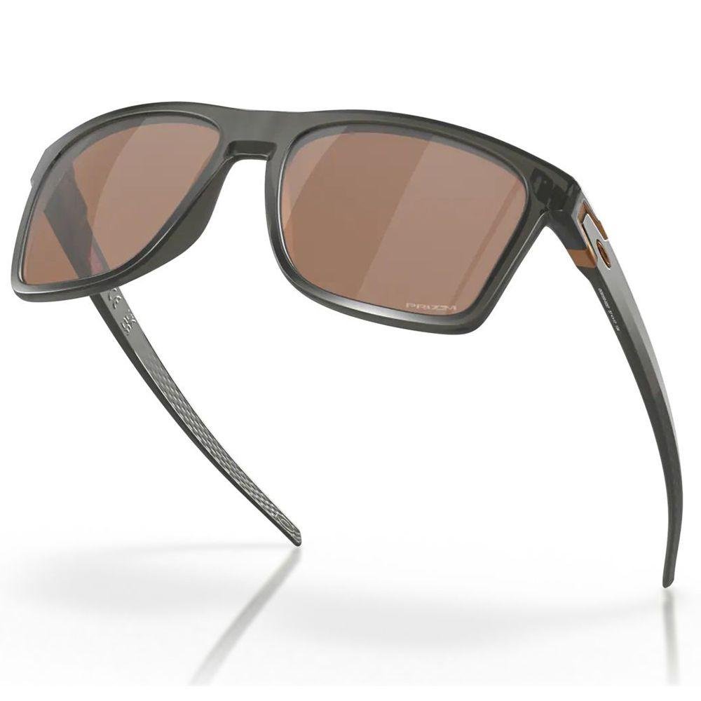 Óculos de Sol Oakley Leffingwell Matte Grey Smoke Marrom 3