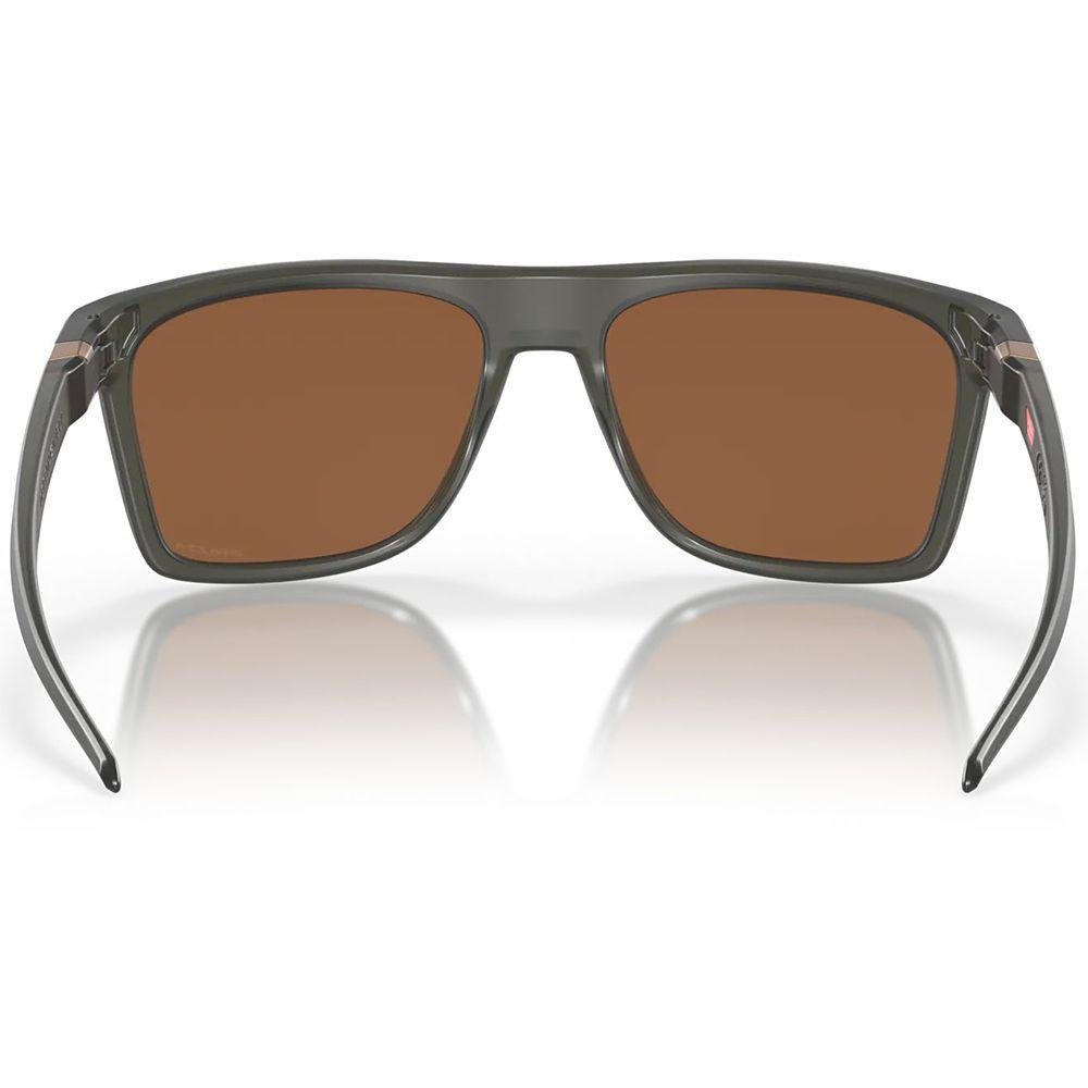 Óculos de Sol Oakley Leffingwell Matte Grey Smoke Marrom 6