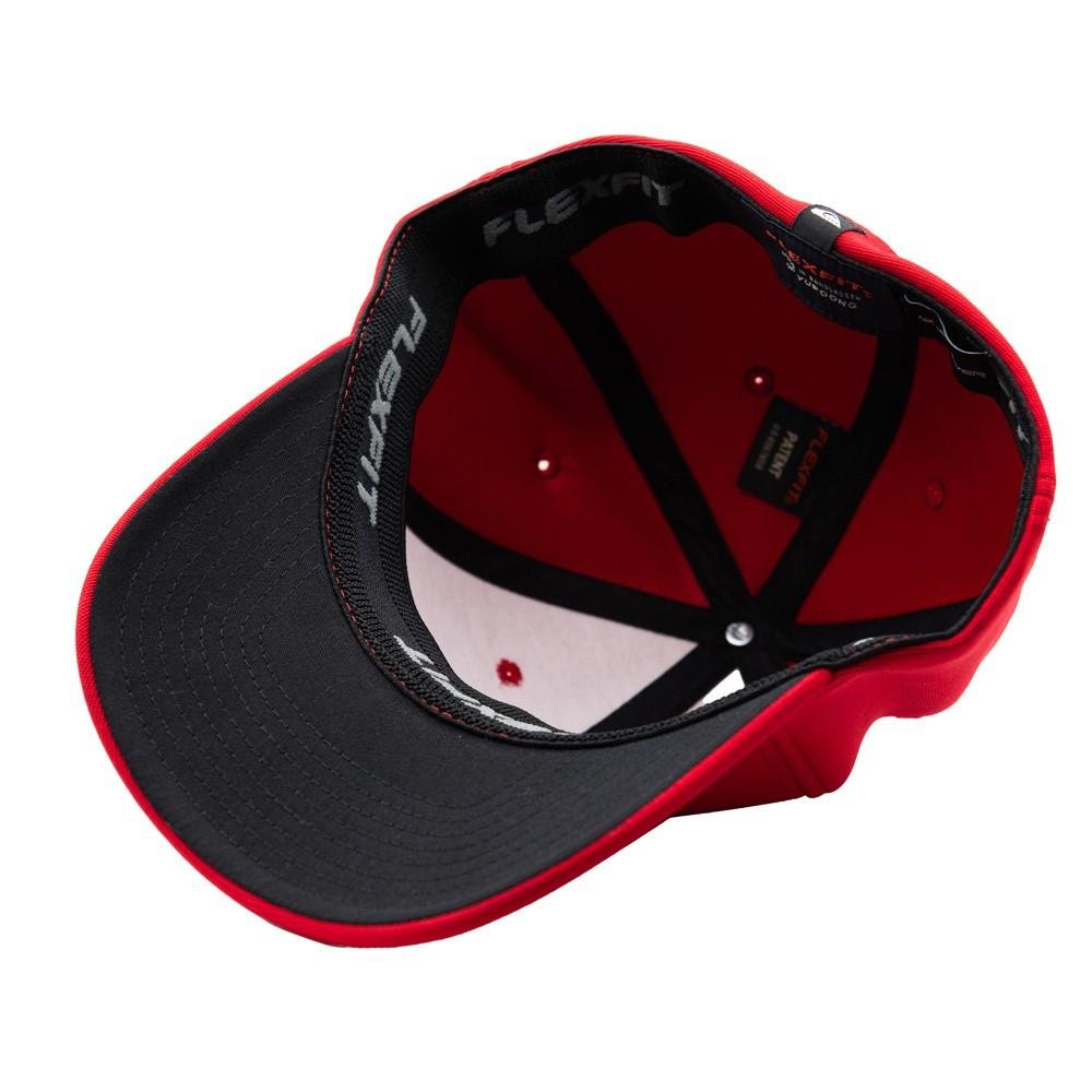 Boné Quiksilver Aba Curva Transfer Reflective WT23 Vermelho Vermelho 2