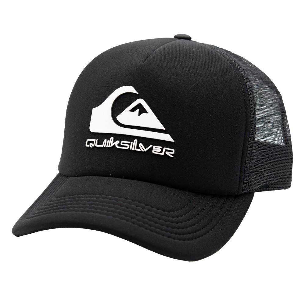 Boné Quiksilver Aba Curva Trucker 3D WT23 Preto