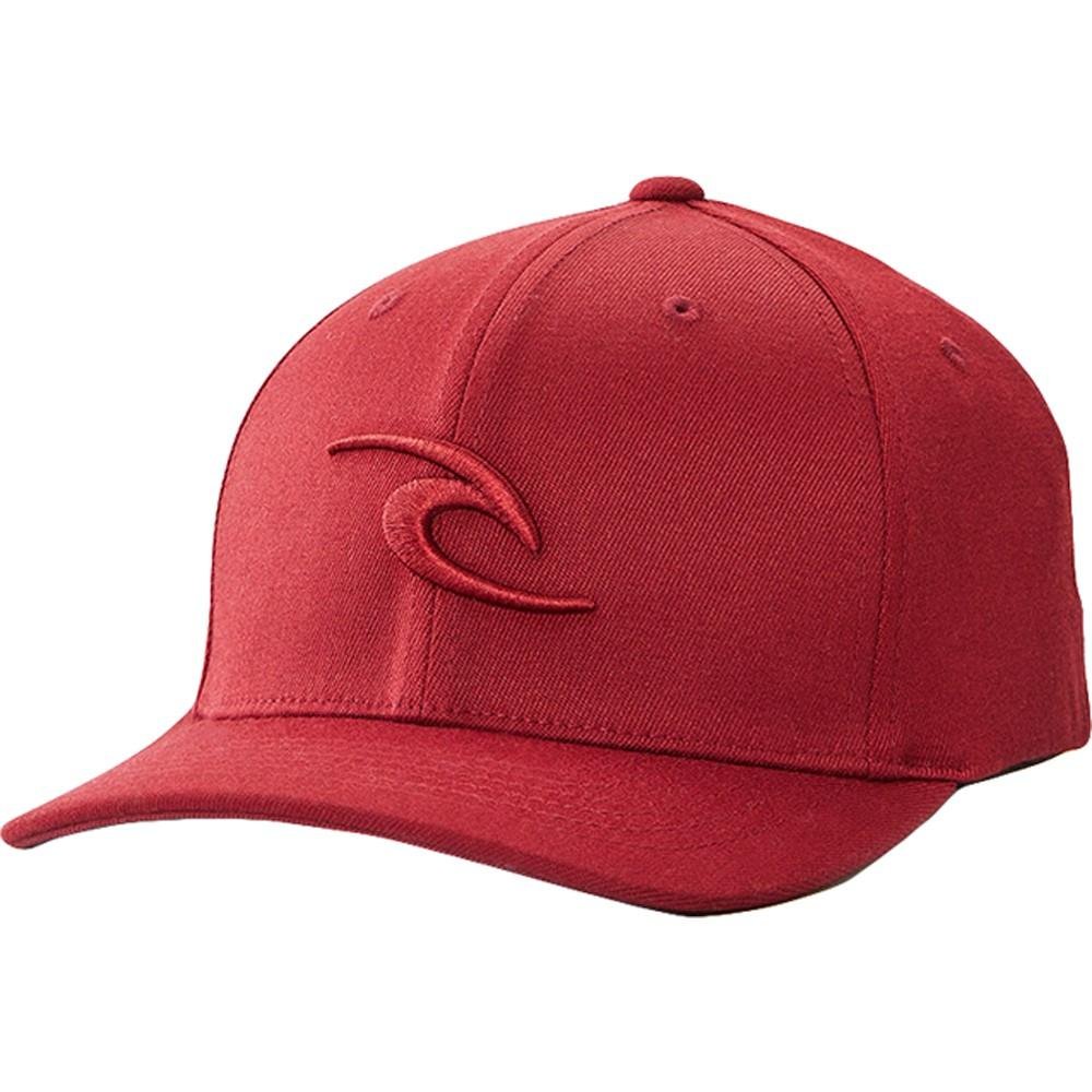Boné Rip Curl Aba Curva Tepan Flexfit Burgundy