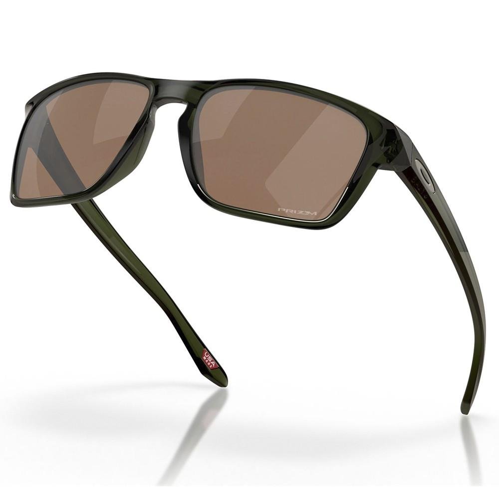 Óculos de Sol Oakley Sylas XL Olive Ink Prizm Tungsten Preto 4