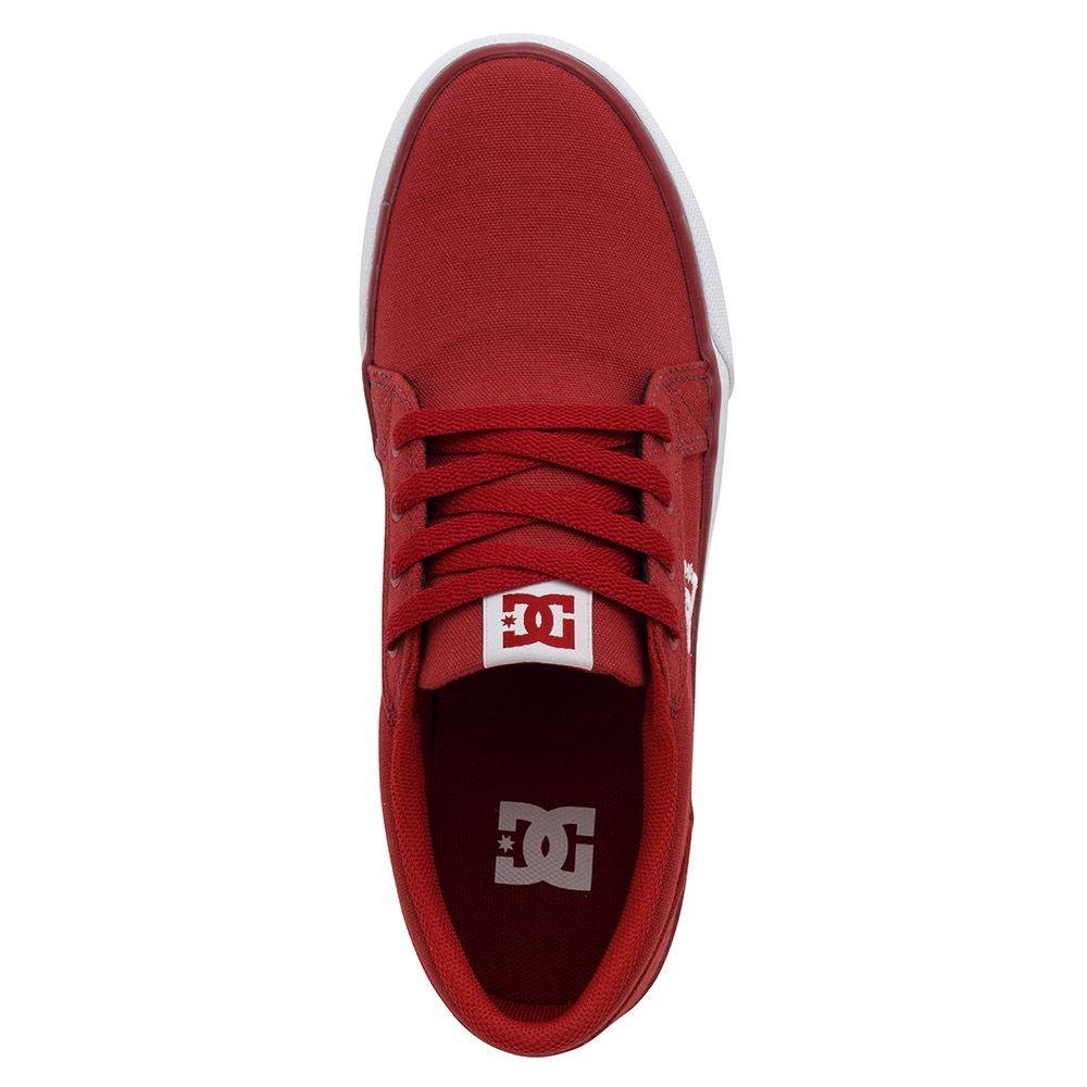 Tênis DC Shoes Episo Masculino Vermelho/Branco Vermelho