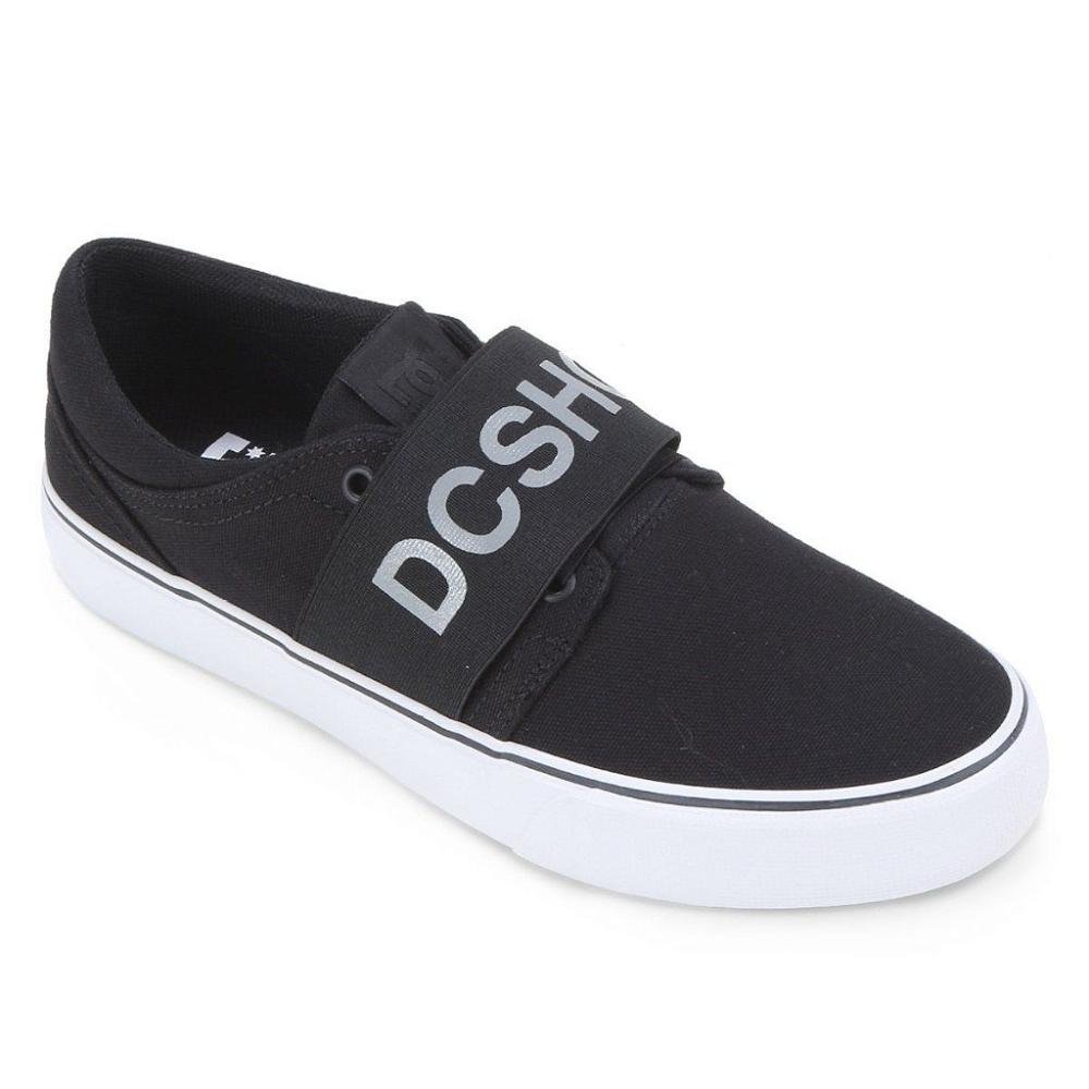 Tenis dc trase tx preto sales e branco