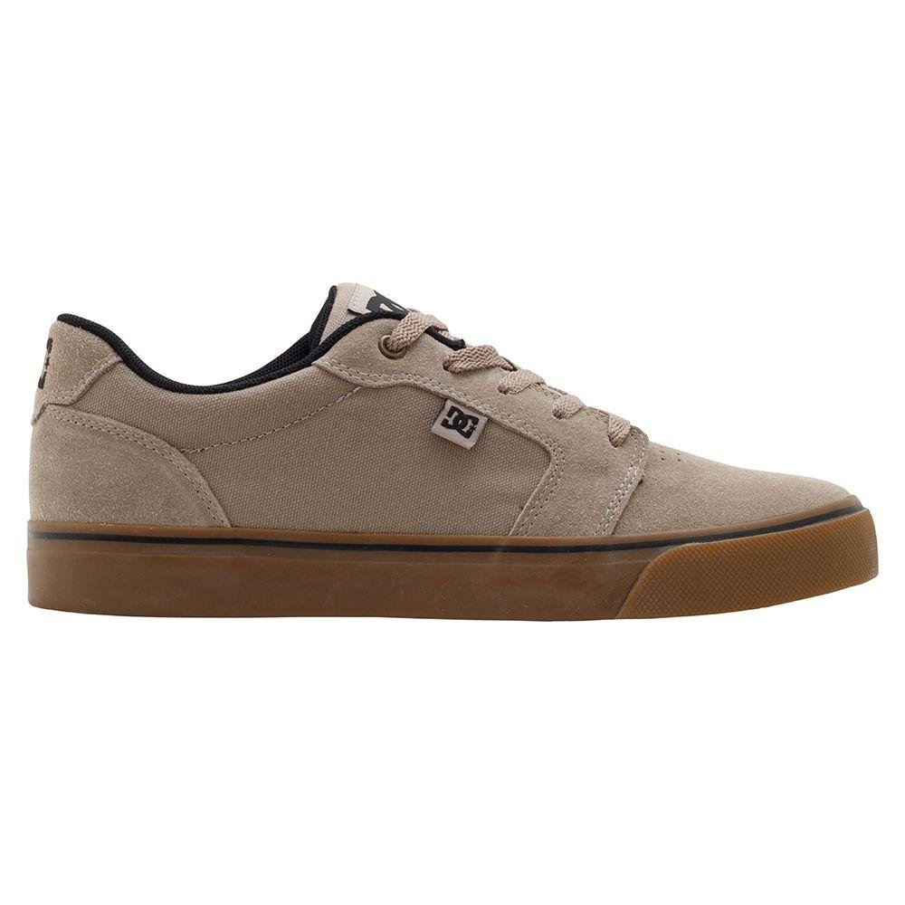 Tênis DC Shoes Anvil LA Masculino Caqui/Marrom Bege 2