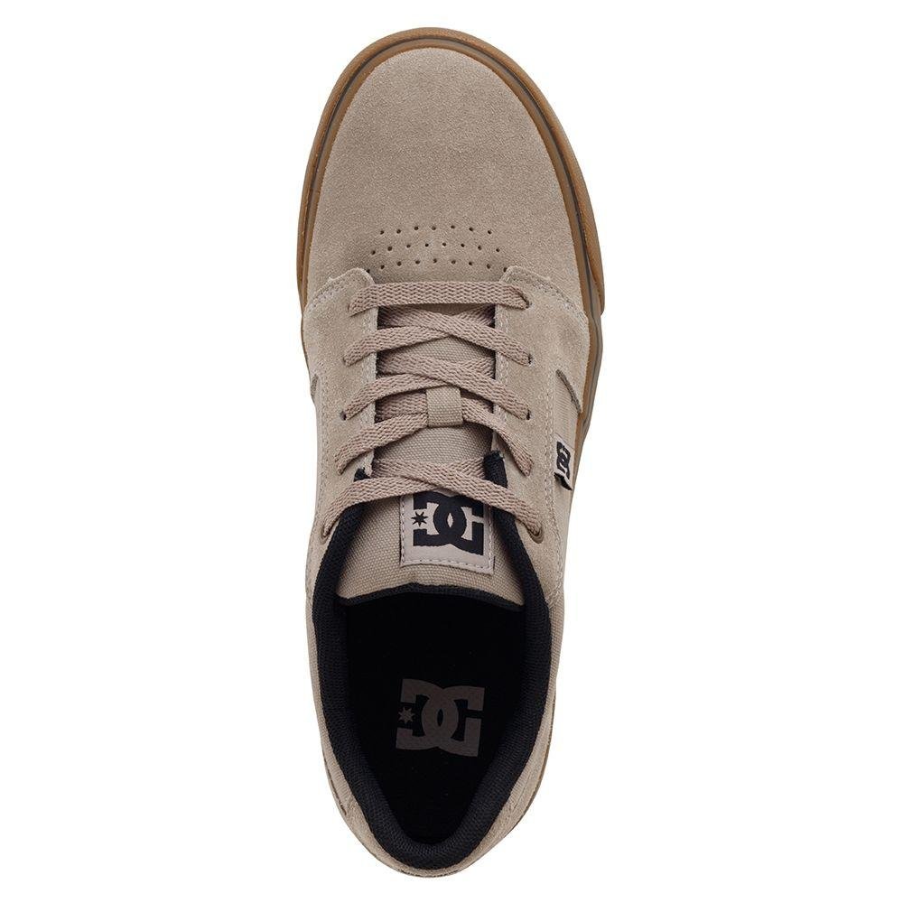 Tênis DC Shoes Anvil LA Masculino Caqui/Marrom Bege 5