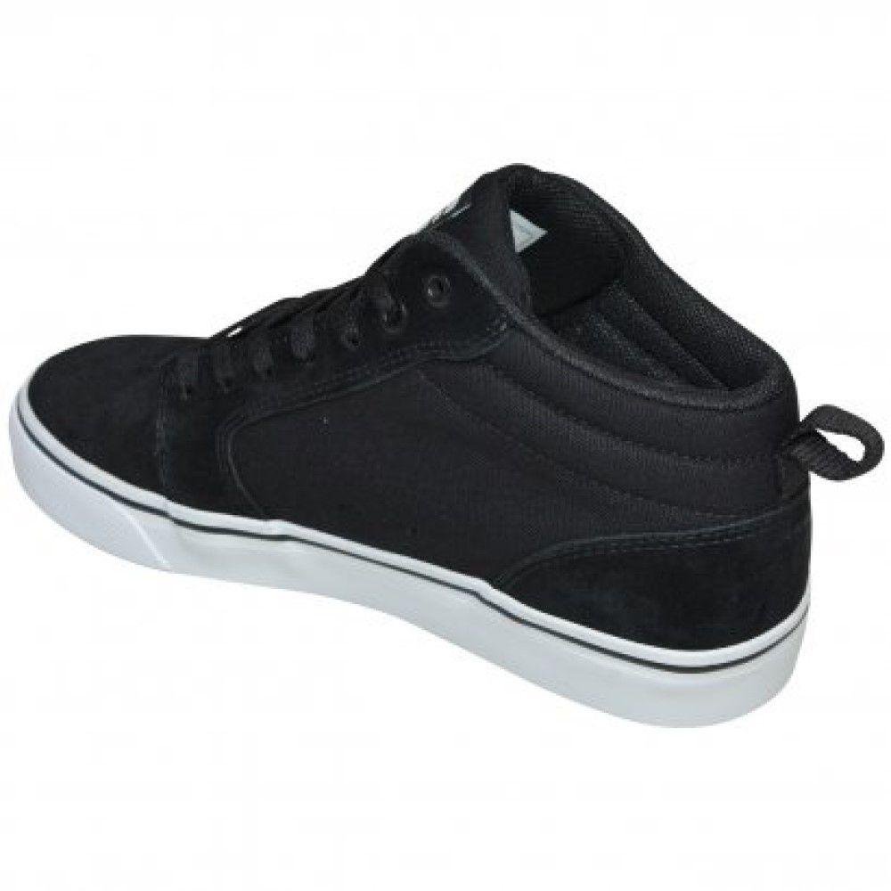 Tênis DC Shoes Anvil LA Mid Masculino Preto/Branco Preto 2