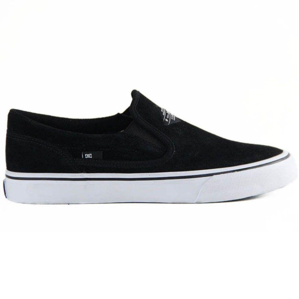 Tênis DC Shoes Slipon SL Masculino Preto/Branco Preto 3