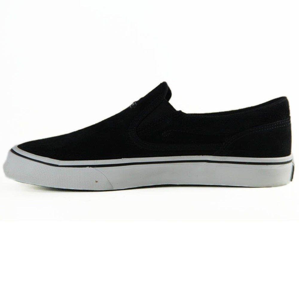 Tênis DC Shoes Slipon SL Masculino Preto/Branco Preto 4