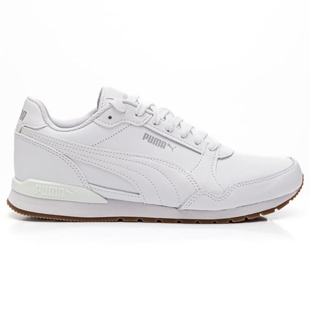 Tênis Puma ST Runner V3 L White/White Gum Branco 1