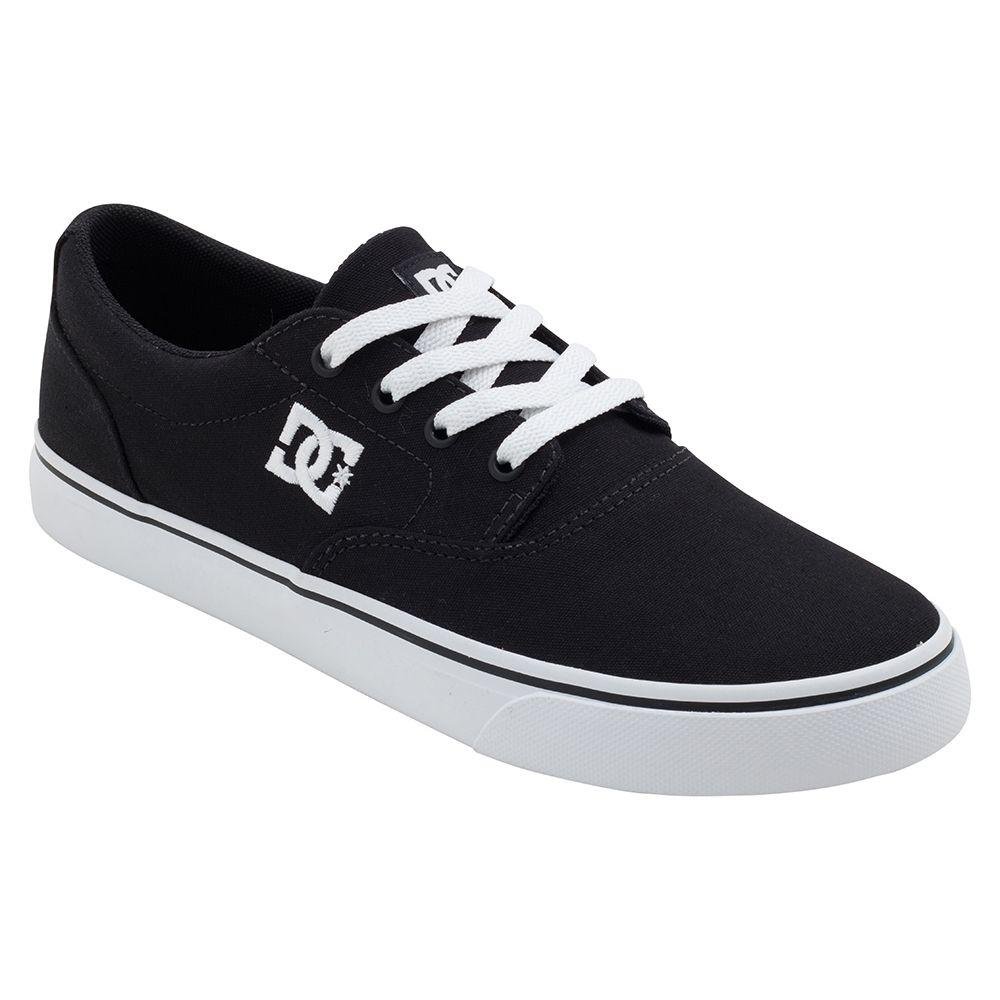 Tênis DC Shoes New Flash 2 TX Preto/Branco Preto 1