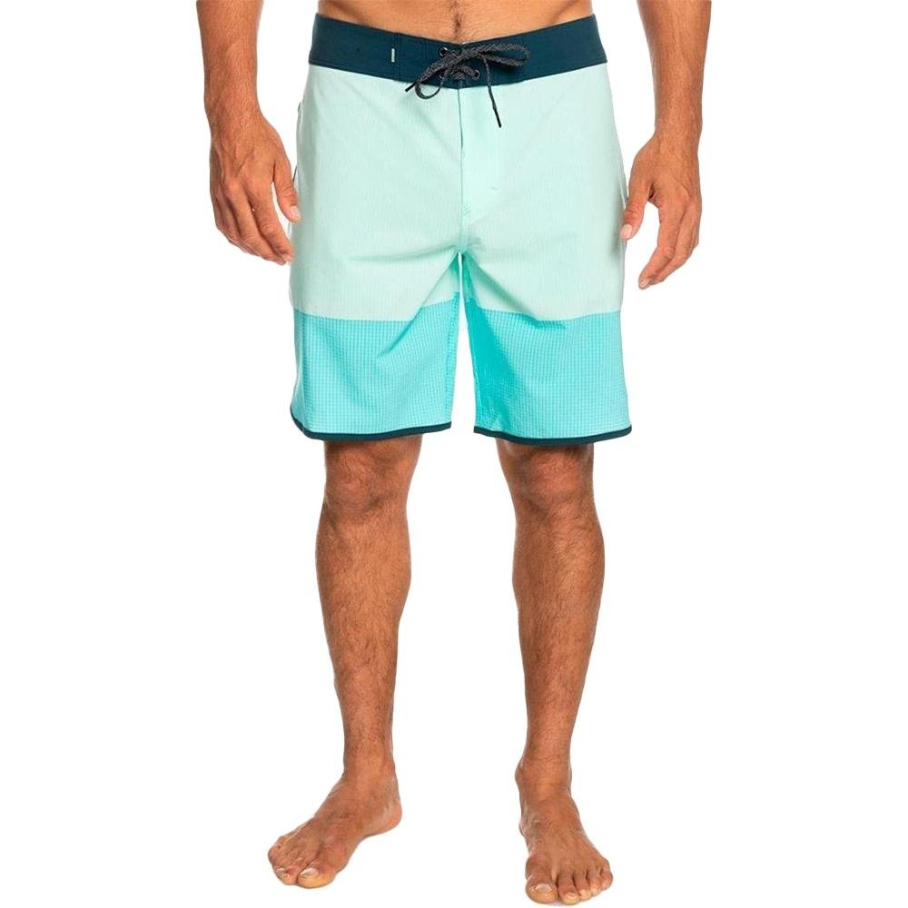 Bermuda Quiksilver Highlite Scallop 19 WT23 Beach Glass  Azul 1