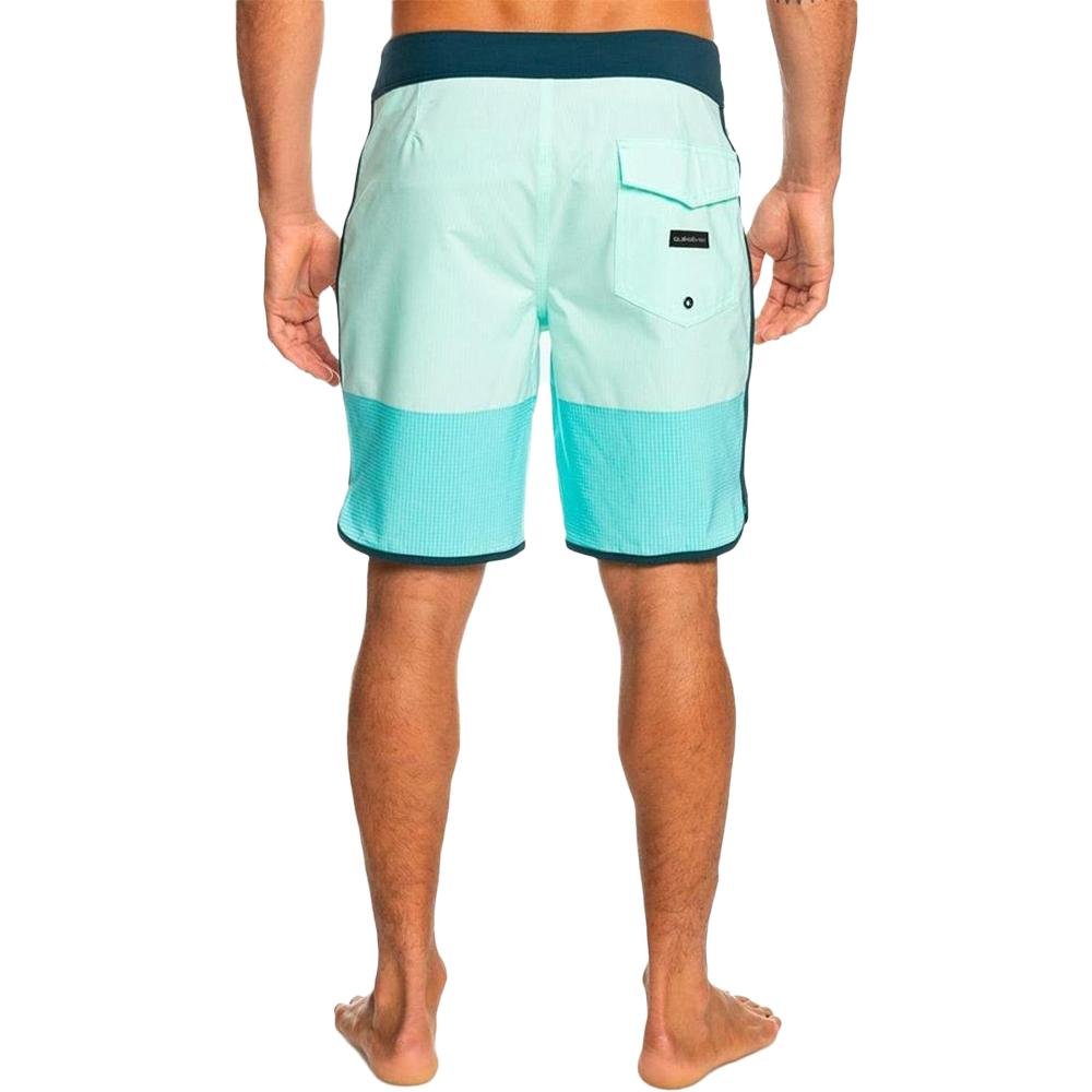 Bermuda Quiksilver Highlite Scallop 19 WT23 Beach Glass  Azul 2