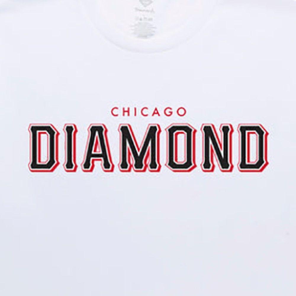 Camiseta Diamond Hometeam Chi Masculina Branco Branco 2