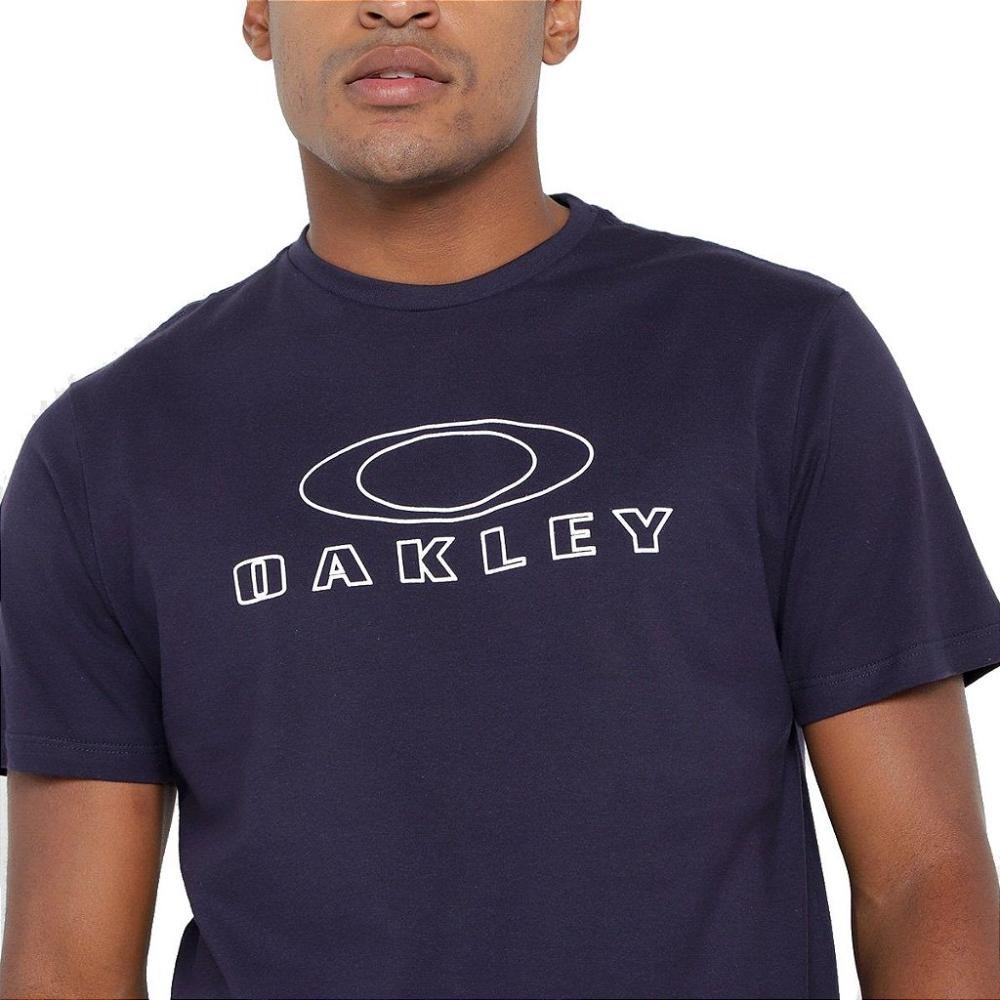 Camiseta Oakley Antiviral Logo Blackout - Masculina