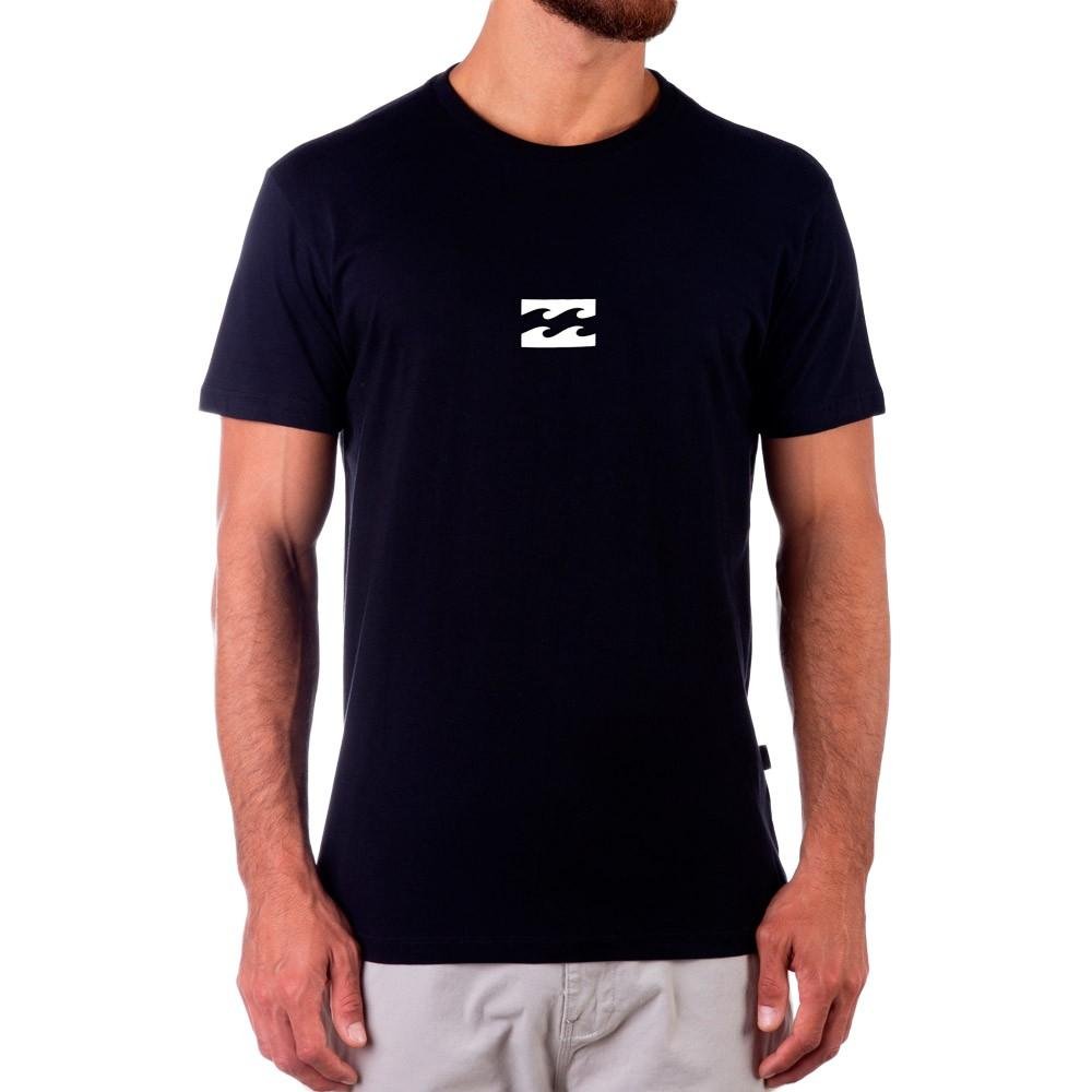 Camiseta Billabong Mid Icon SM23 Masculina Preto