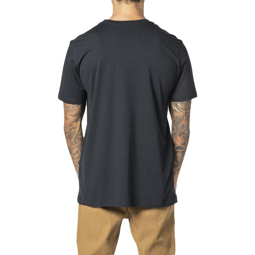 Camiseta Billabong Mid Arch WT23 Masculina Preto Preto 2