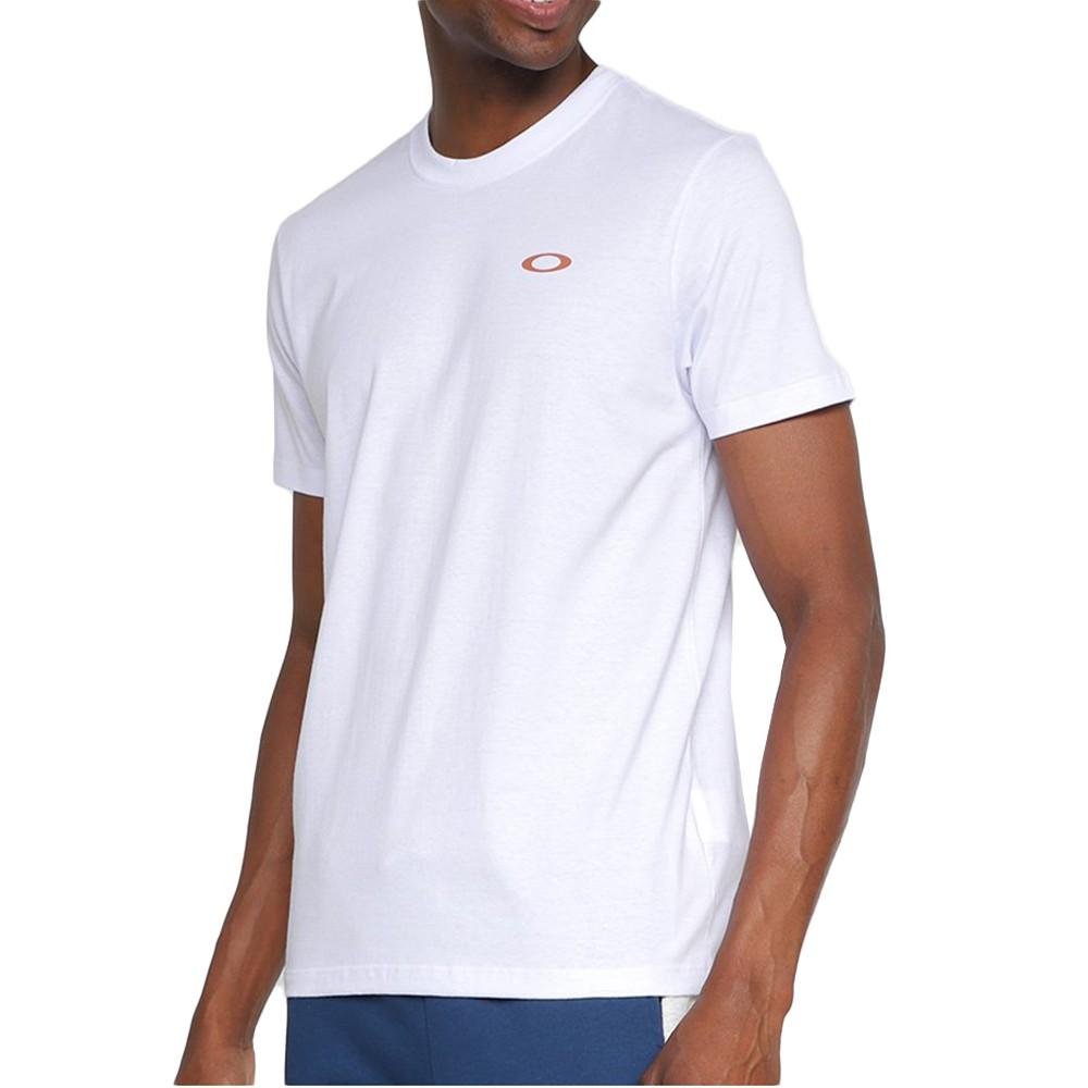Camiseta Oakley Dual Logo Branca em 2023