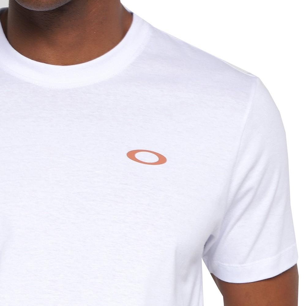 Camiseta Oakley O-Ellipse Masculina - Branco