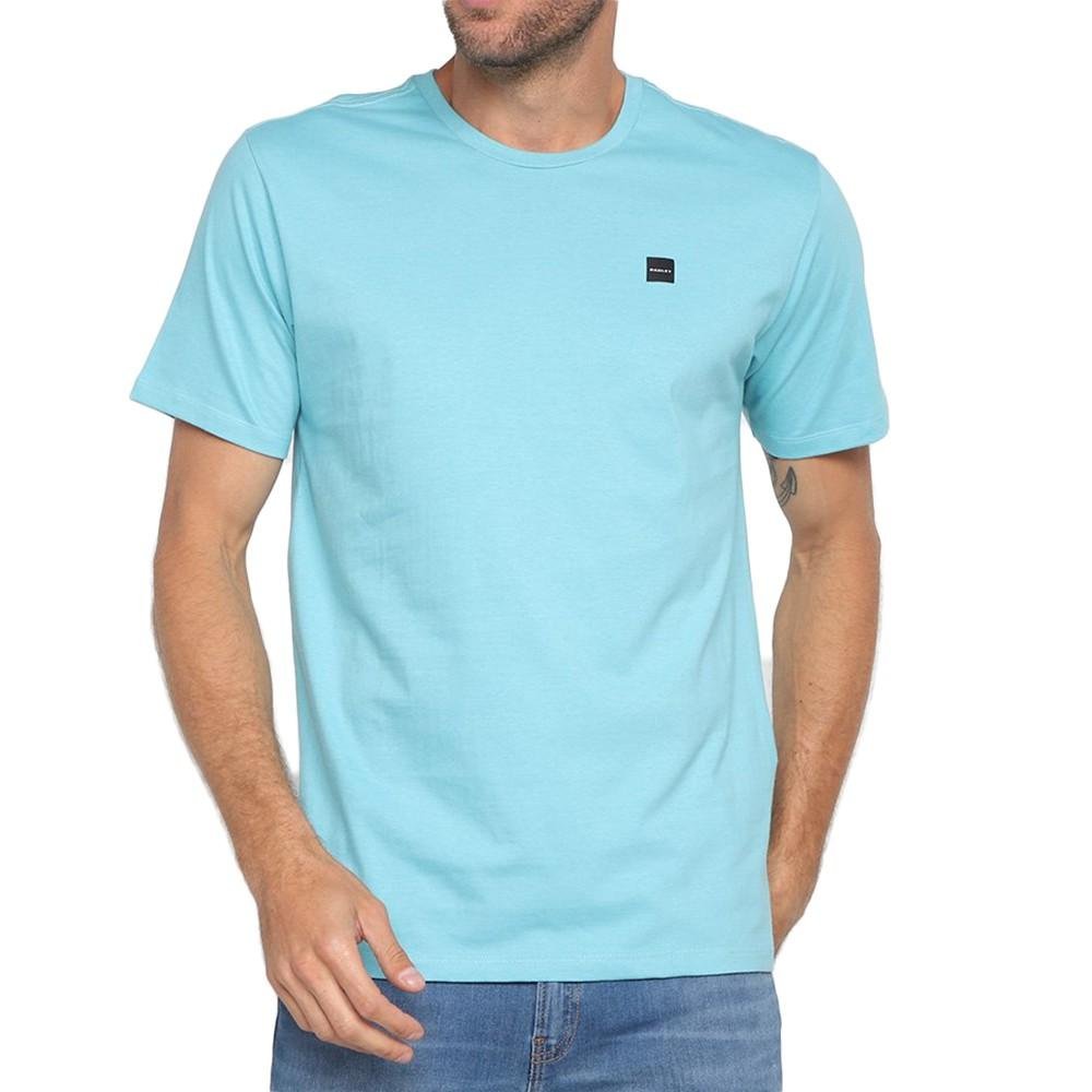 Camiseta Oakley Patch 2.0 SM23 Masculina Simple Blue