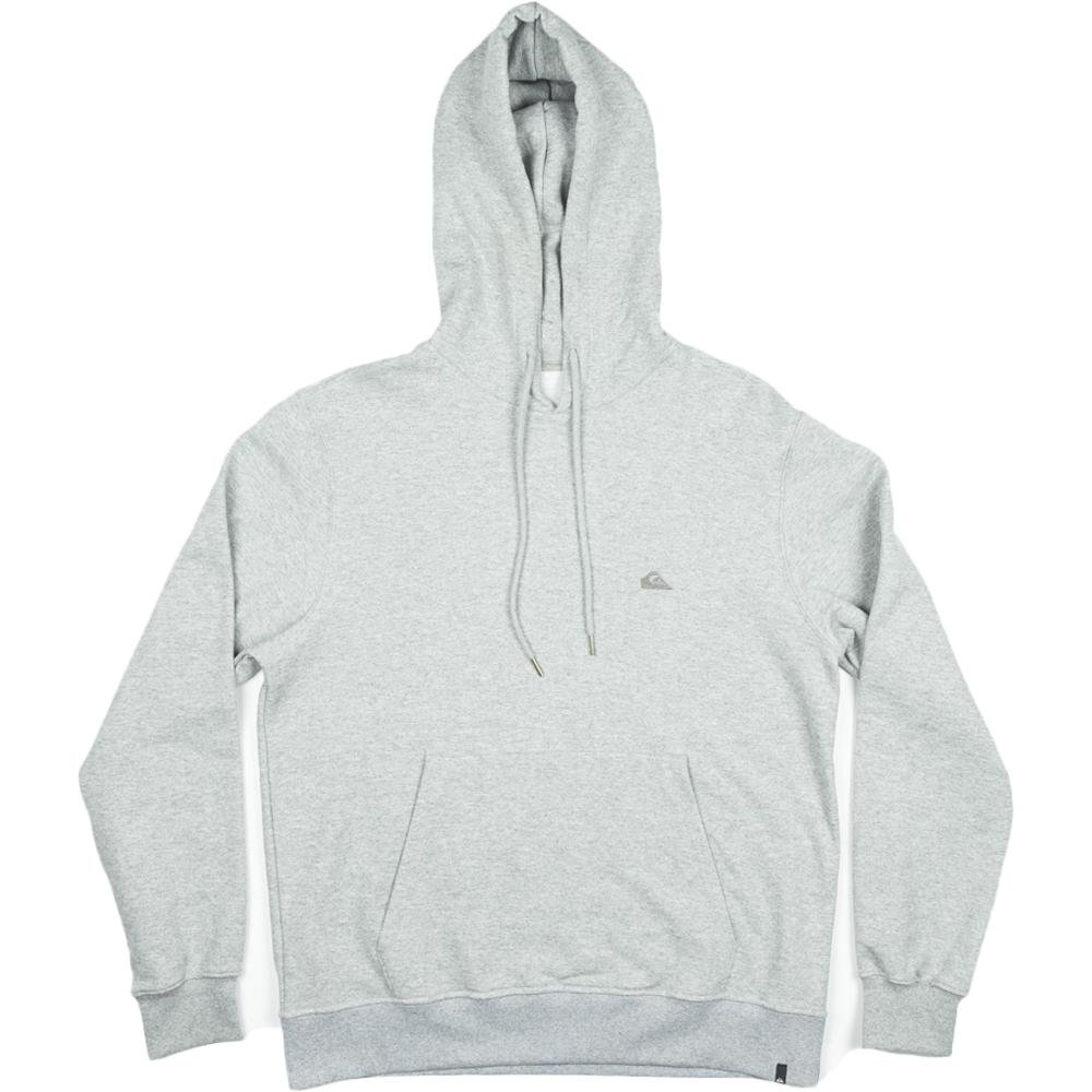 Moletom Quiksilver Canguru Embroidery WT23 Masculino Cinza Cinza 3