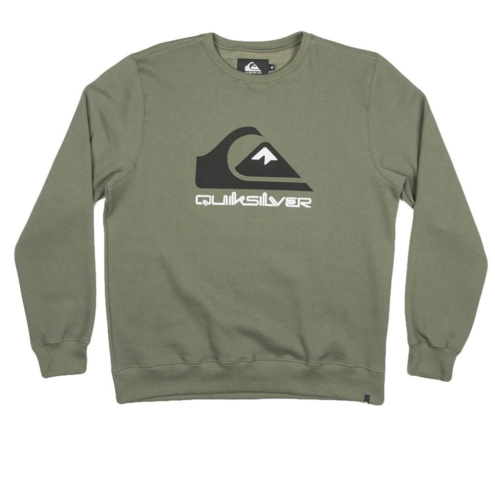 Moletom Quiksilver Careca Full Logo WT23 Masculino Verde Verde 4