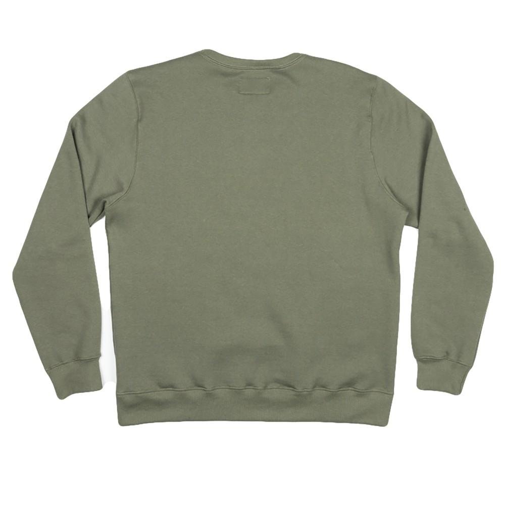 Moletom Quiksilver Careca Full Logo WT23 Masculino Verde Verde 5