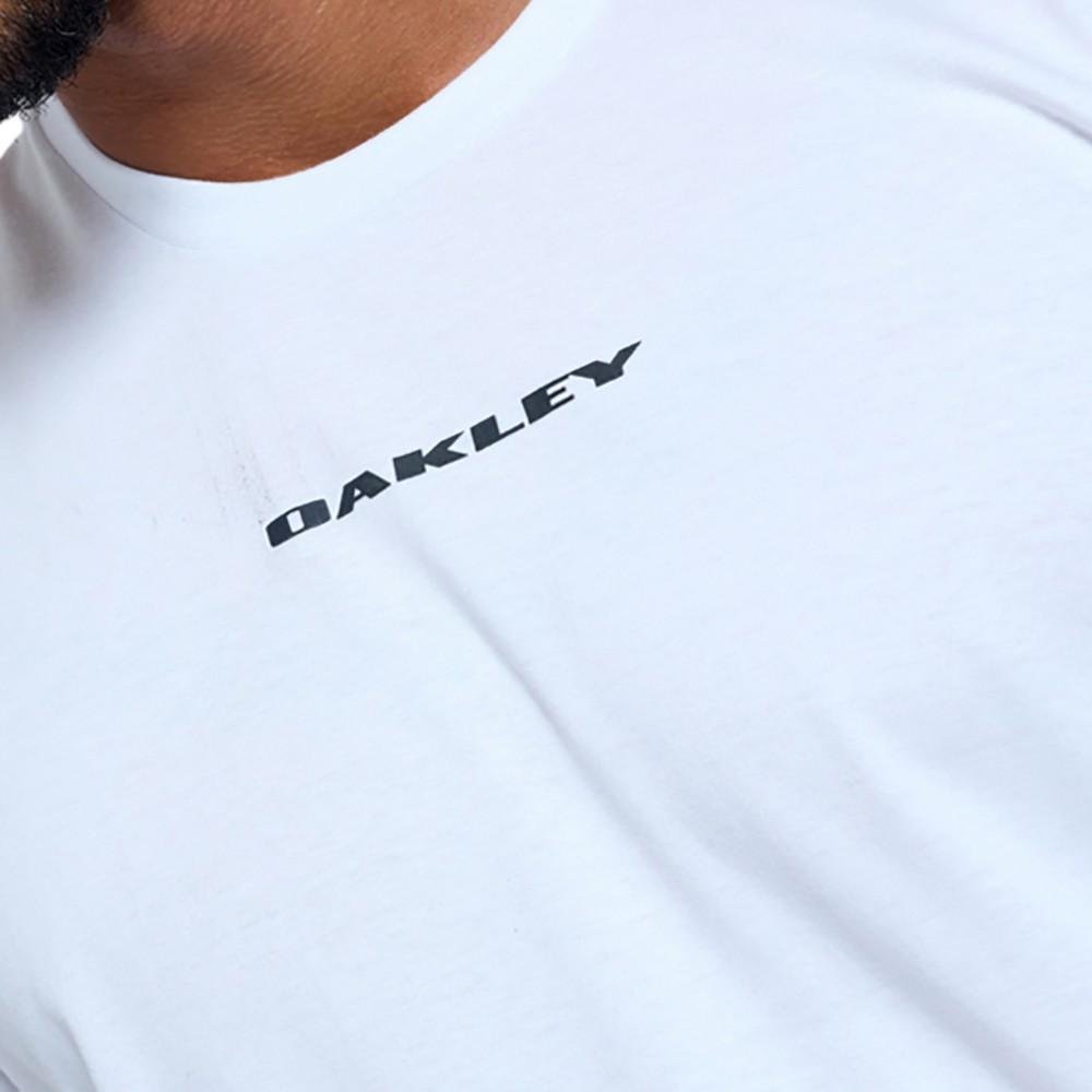 Camiseta Oakley Logo Graphic Masculina - Branco