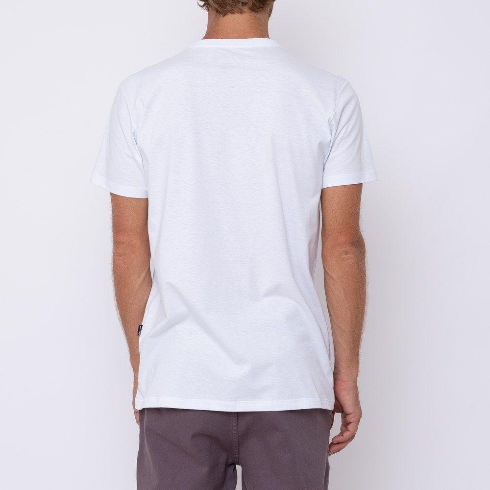 Camiseta Billabong Walled Masculina Branco Branco 2