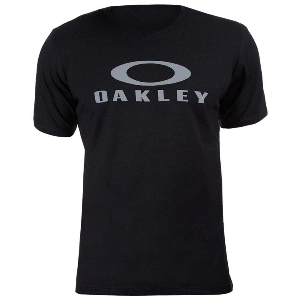 Camiseta Oakley Skull Bark Preta Preto - Renner