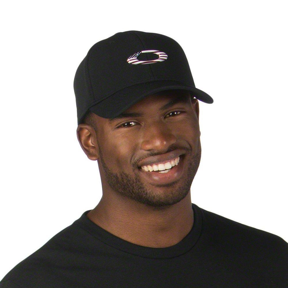 Boné Oakley Tincan Cap Preto/American Flag Preto 3