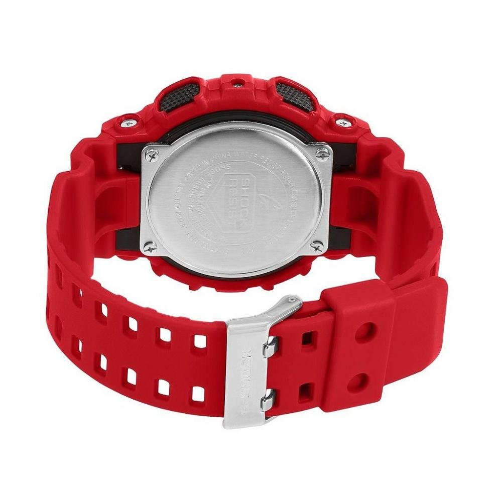Relógio G-Shock GA-100B-4ADR Vermelho Vermelho 2