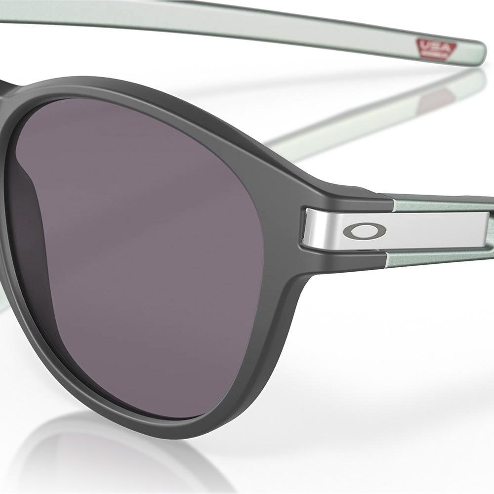 Óculos de Sol Oakley Latch Matte Carbon Prizm Grey Cinza 3
