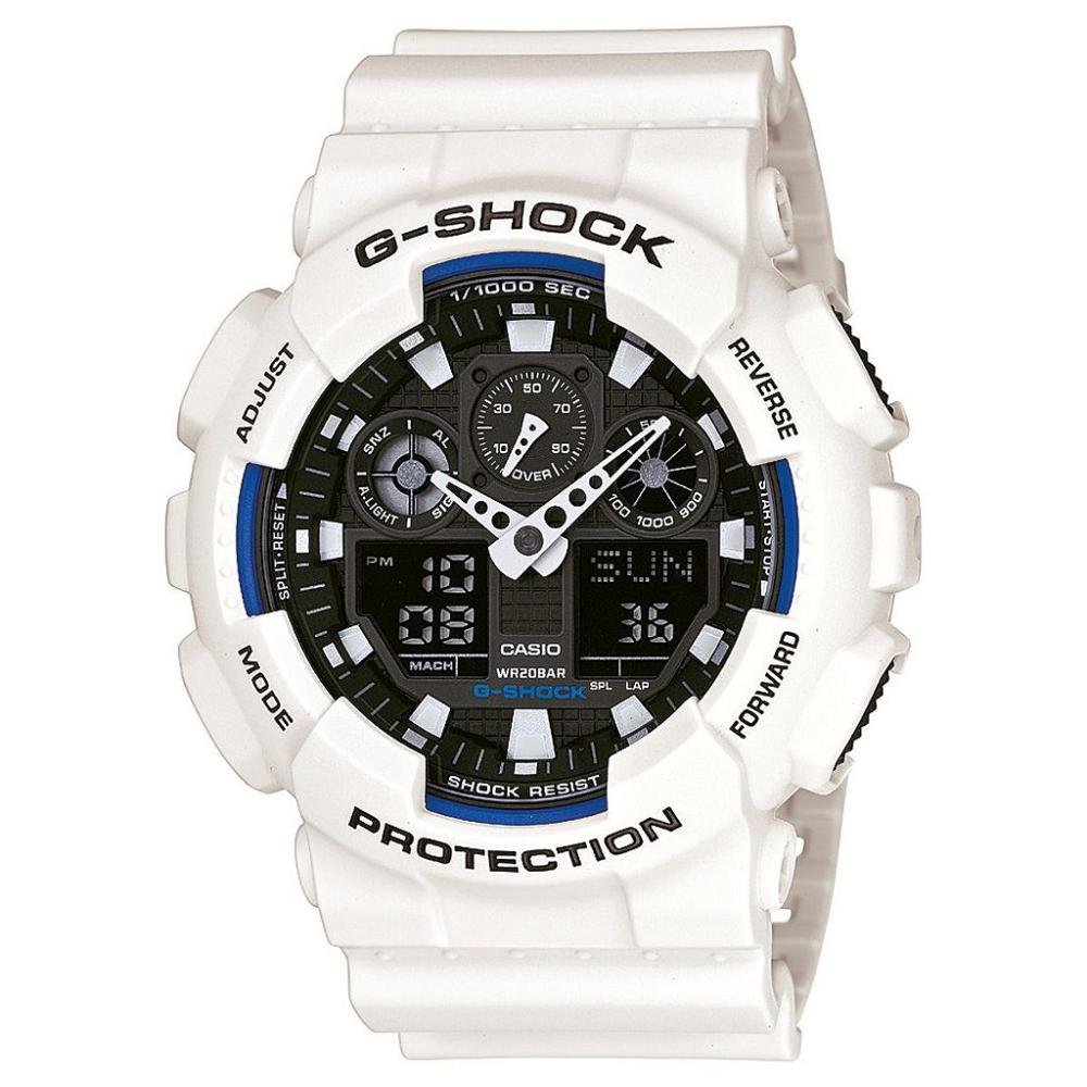 Relógio G-Shock GA-100B Branco Branco 1