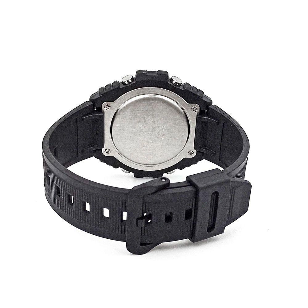 Orologio CASIO WS-1400H-1AVCF Silicone Nero Chrono Alarm Dual Time Sub