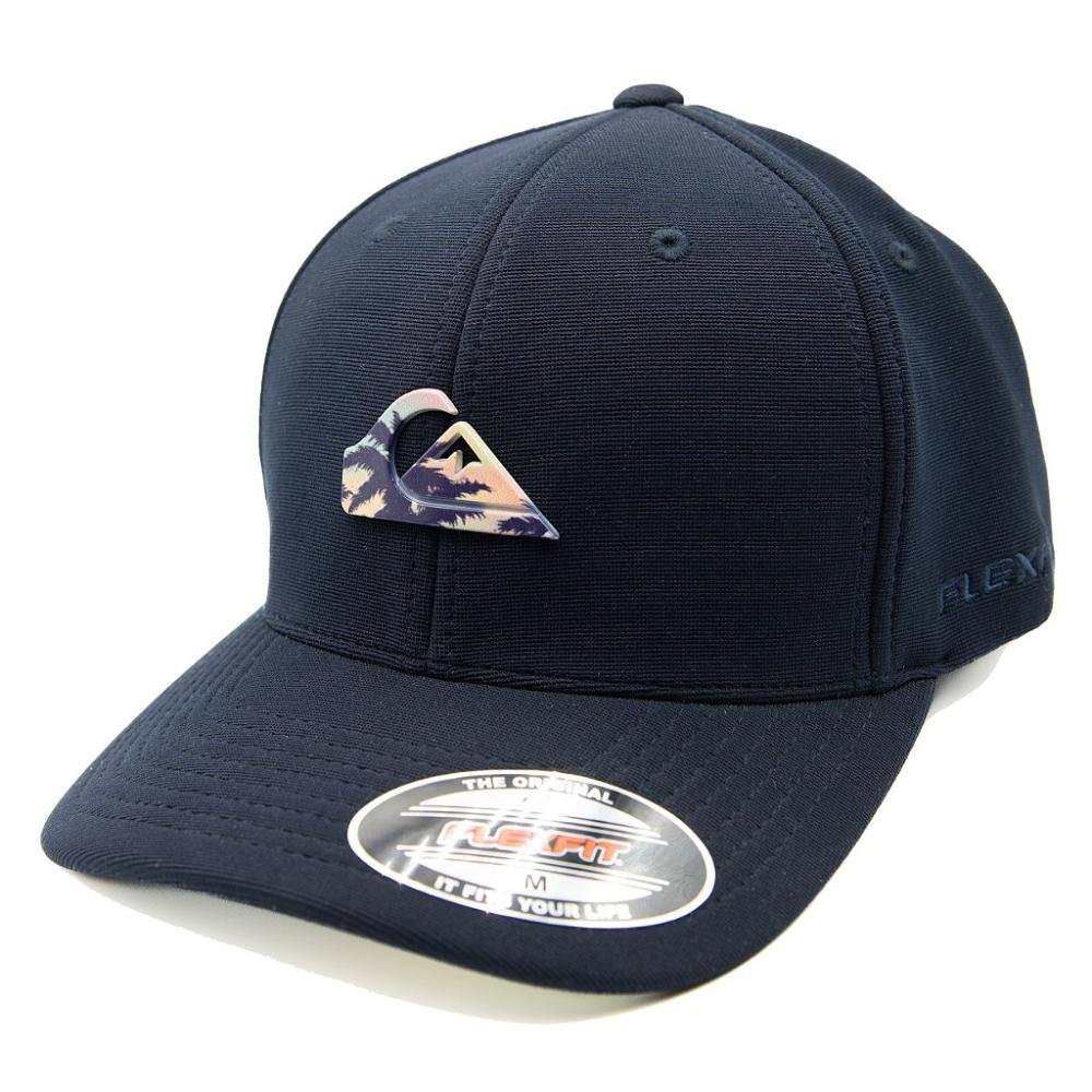 Boné Quiksilver Aba Curva Plate Suggan SM24 Navy Azul 1