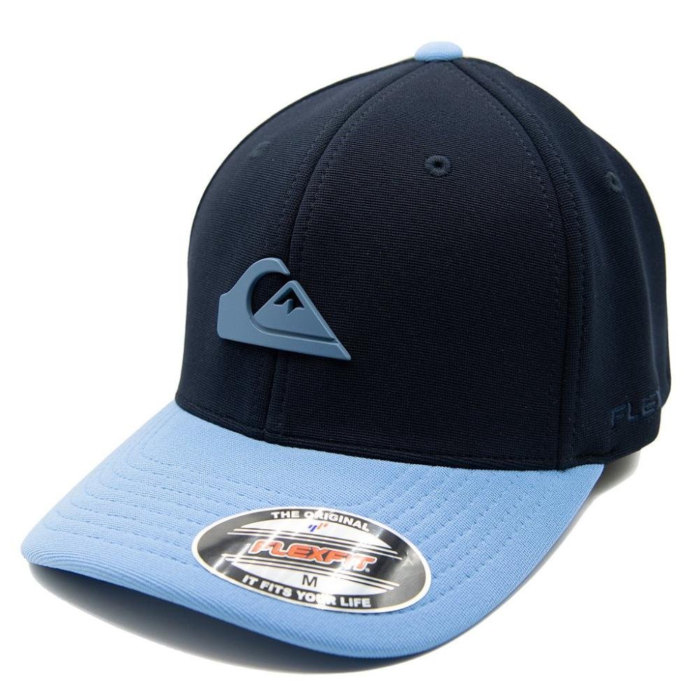 Boné Quiksilver Aba Curva Plate Bicolor Big SM24 Navy Azul 1