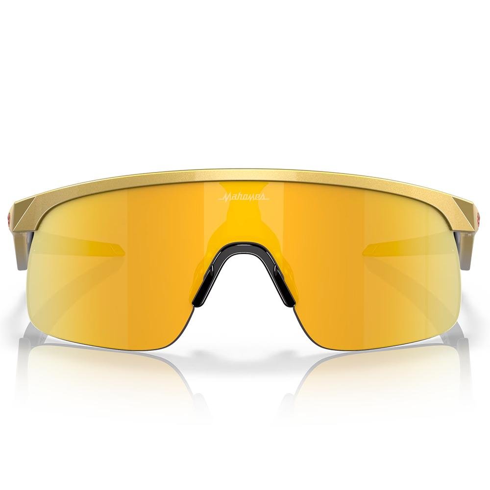 Óculos de Sol Oakley Resistor P Mahomes II Olympic Gold 0823 Dourado 3