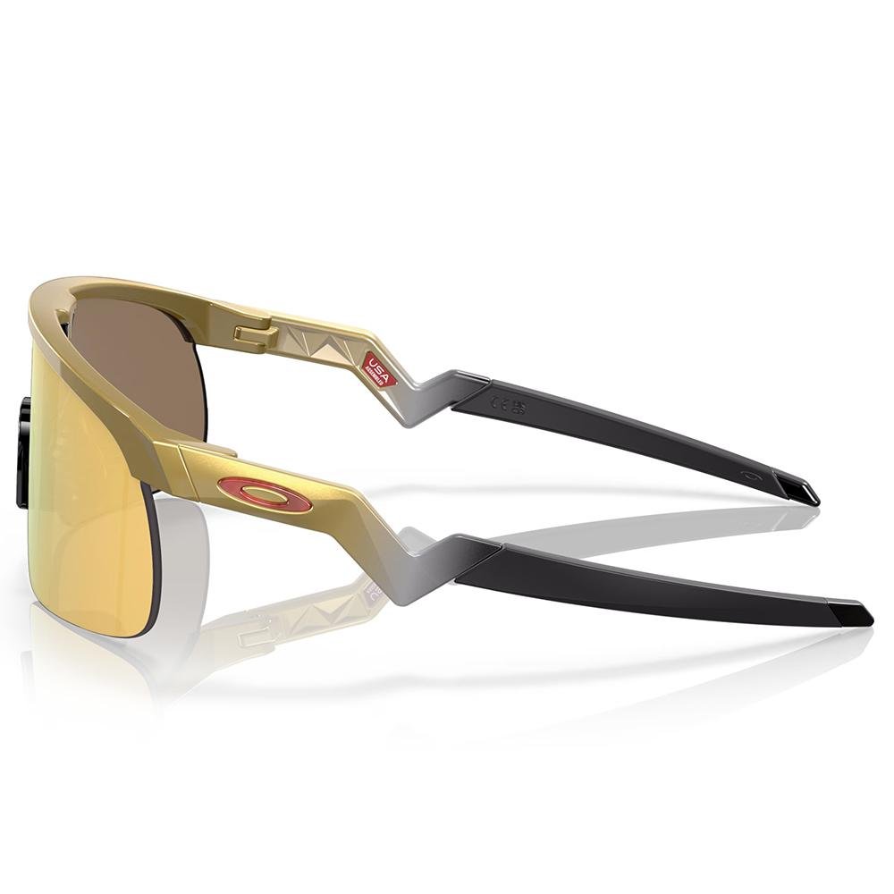 Óculos de Sol Oakley Resistor P Mahomes II Olympic Gold 0823 Dourado 4