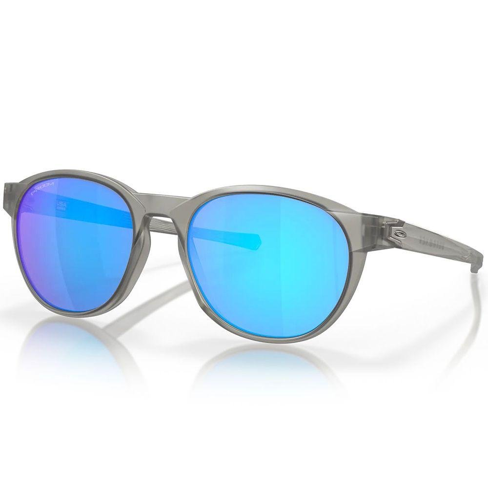 Óculos de Sol Oakley Reedmace Matte Grey Ink Prizm Sapphire Cinza 1