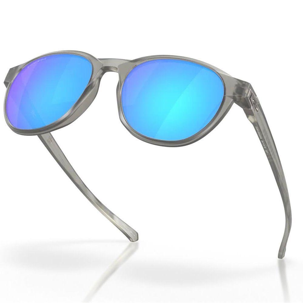 Óculos de Sol Oakley Reedmace Matte Grey Ink Prizm Sapphire Cinza 3