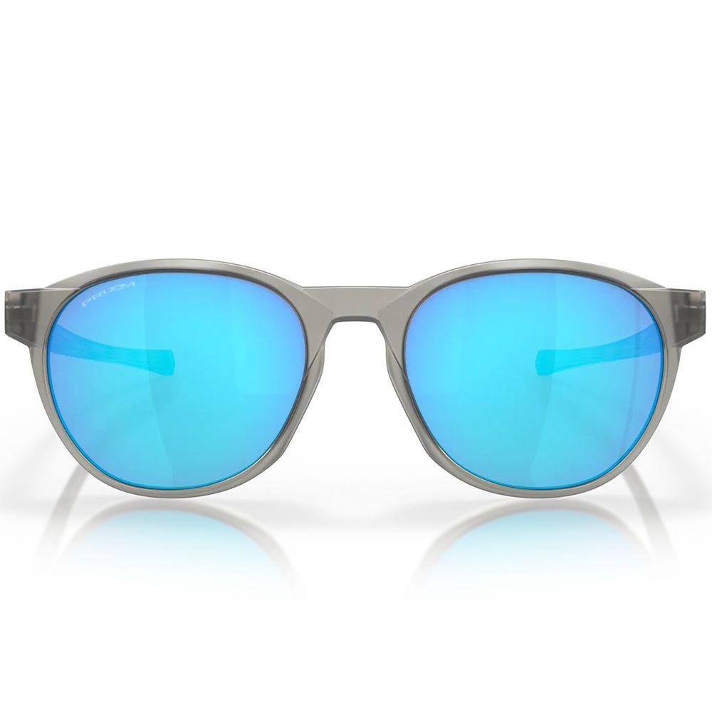 Óculos de Sol Oakley Reedmace Matte Grey Ink Prizm Sapphire Cinza 4