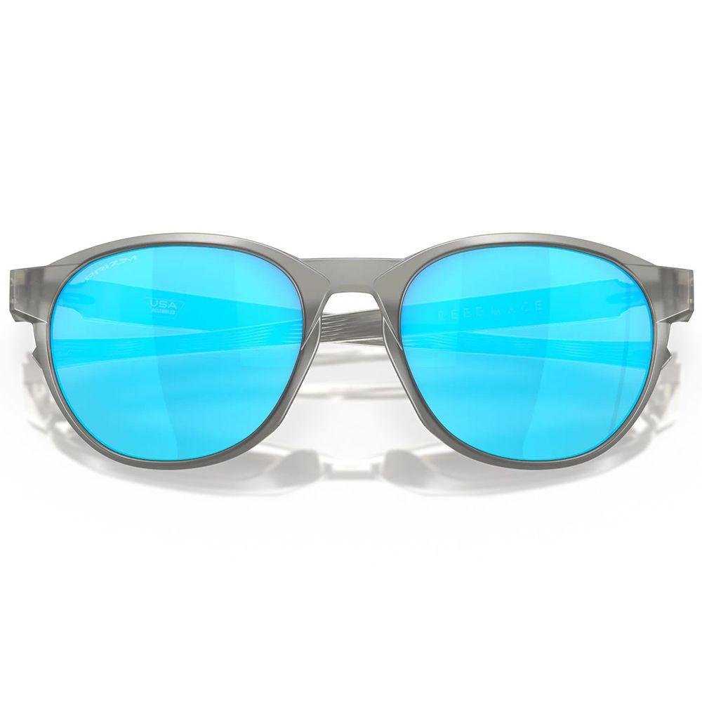 Óculos de Sol Oakley Reedmace Matte Grey Ink Prizm Sapphire Cinza 8
